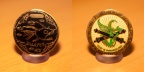 Sharpee Geocoin (12362 Besuche, Bewertungspunktzahl 2.96) Polished Gold Sharpee Geocoin