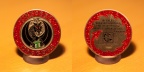 Dressel Dragon Geocoin (12196 Besuche, Bewertungspunktzahl 3.45) Antique Silver Dressel Dragon Geocoin