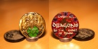 Eye of the Dragon Geocoin (11271 Besuche, Bewertungspunktzahl 2.96) Antique Gold Eye of the Dragon Geocoin