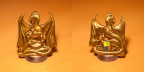 Halloween Dragon Geocoin (10471 Besuche, Bewertungspunktzahl 2.96) Antique Gold Halloween Dragon Geocoin